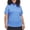 Blue Fusion, variant on Women's Textured Golf Polo (White, L)