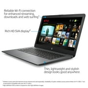 HP Stream 14 Celeron 4GB/64GB Laptop-Brilliant Black