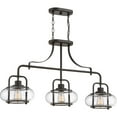 thumbnail image 2 of Quoizel TRG338OZ Trilogy 38" 3-Light Island Chandelier in Old Bronze, 2 of 2