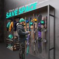 thumbnail image 2 of Estante de pared para esquís y tablas de snowboard Skifavs Garage Storage, verde, paquete de 2, 2 of 7
