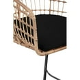 thumbnail image 6 of Allora 18'' Traditional Wicker / Rattan Lounge Chair in Brown, 6 of 8