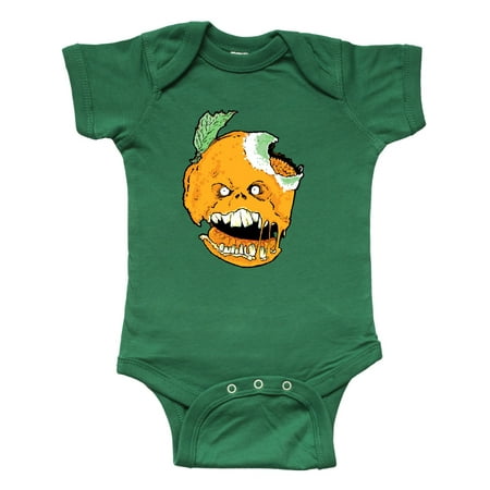 

Inktastic Snarling Zombie Orange Gift Baby Boy or Baby Girl Bodysuit