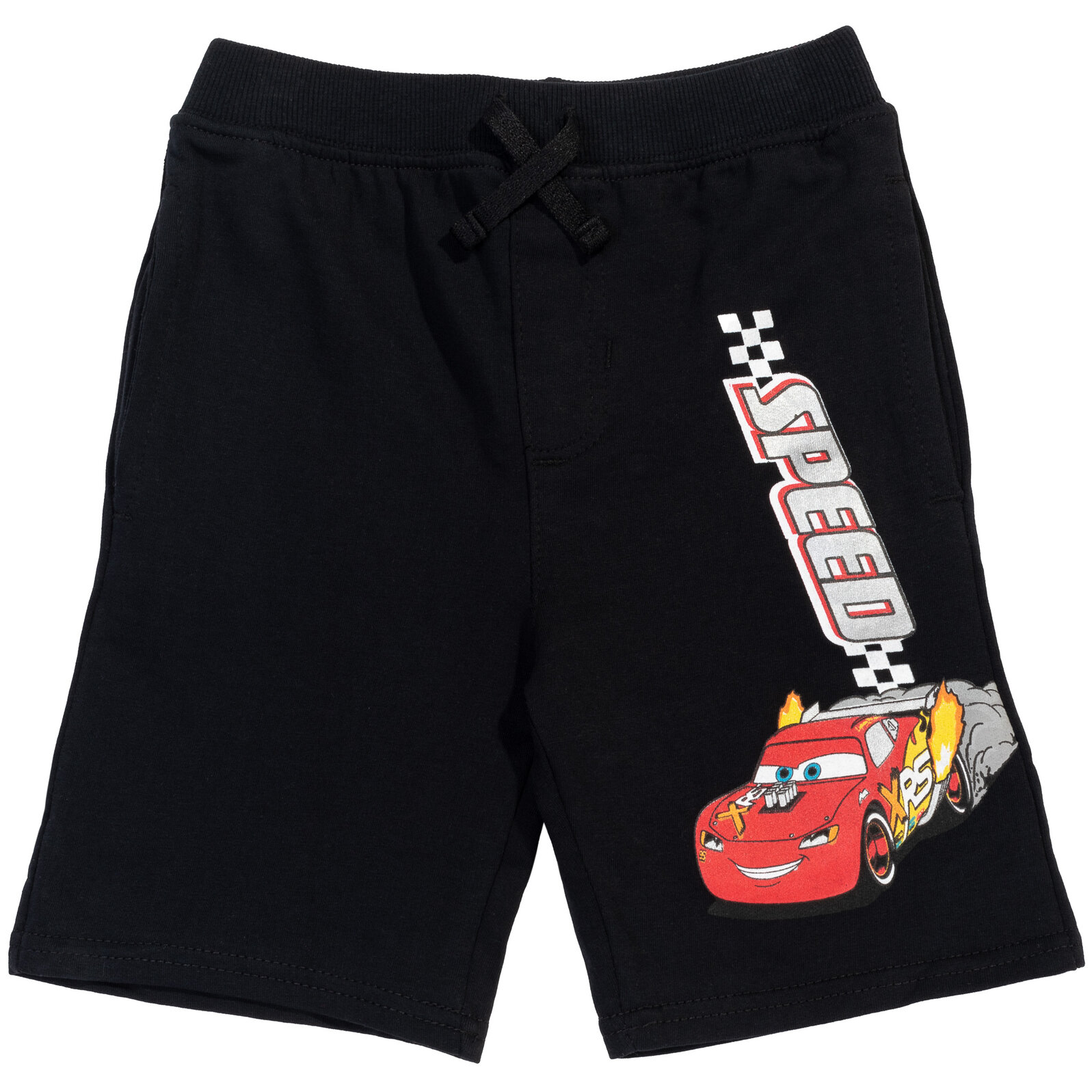 Disney Pixar Cars Lightning McQueen Toddler Boys French Terry 2 Pack Shorts Toddler to Little Kid - image 2 of 5