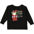 thumbnail image 3 of Inktastic Santa Claus is on His Way Christmas Boys or Girls Long Sleeve Toddler T-Shirt, 3 of 5