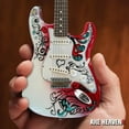 thumbnail image 2 of Axe Heaven Jimi Hendrix Monterey Fender Stratocaster Miniature Guitar Replica Collectible, 2 of 7