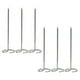 thumbnail image 4 of 6 brochetas verticales de acero inoxidable para barbacoa., 4 of 6
