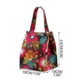 thumbnail image 3 of onlyliua Gifts Japanese-Style Insulated Bento Lunch Bag Portable Thermal Food Tote Lightweight Reusable School Office Picnic Cooler Compact Design Easy-Clean Thermal Carrier, 3 of 8