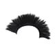 thumbnail image 5 of Peluca para casco, peluca con cresta de gallo, accesorio versátil de fácil instalación para casco. Negro, 5 of 8