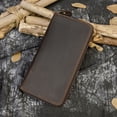thumbnail image 1 of Portefeuille Homme en Cuir Rétro Long Cuir Véritable Fermeture Éclair Portefeuille d'Affaires Multi-Cartes Grande Capacité, 1 of 5