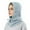 Light Blue, variant on Winter Knitted Hat With Scarf Neck Warmer Ear For Cold Weather Outdoor Activities Warmest Hat