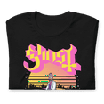 thumbnail image 4 of Ghost - Sunset Car Unisex T-Shirt - Black - Small, 4 of 7