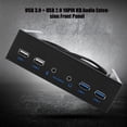 thumbnail image 2 of Panel Frontal De Extensión De Audio Usb 3.0 + Usb 2.0 19Pin Hd Scienceny EL007825-00, 2 of 6