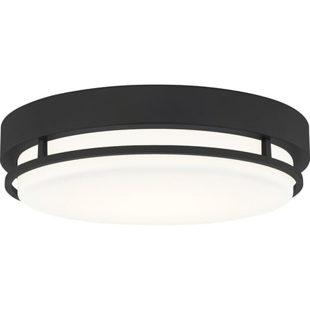 Ashley Harbour Sasha Integrated LED Earth Black Flush Mount