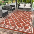 thumbnail image 2 of Alfombra GAOMON 274x366 cm Impermeable Plegable para Exteriores Naranja, 2 of 6