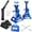 3T stands+All accessories Blue, variant on 3 Ton Jack Stands with Tire Repair Kit - Heavy Duty Car Lifting Stands, 6,600 LBS Capacity, Double Pin Locking, Adjustable Height for SUV & Truck, 1 Pair, Blue