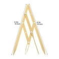 thumbnail image 3 of Miangastore Eyebrow Golden Ratio Ruler Stainless Steel 1Set 9.8x2x0.2in, 3 of 8