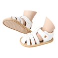 thumbnail image 3 of Ruyang Baby Boys Girls First Walking Sandals Star Hook and Loop Wide Toe Box Sandals Summer Swim Beach Breathable Flats Shoes, 3 of 9