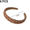 thumbnail image 2 of Diademas LIUYMXG con estampado de leopardo para mujeres y niñas, 2 of 5