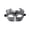 A009- Silver, variant on Mens Masquerade Mask Venetian Masquerade Masks 7 Inch Mardi Gras Mask for Men Silver Ancient Style for Masquerade Party Halloween, 1 Pack