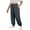 Dark Gray, variant on SwiftWear Women's Plus Size Cuffed Baggy Jogger Pants with Drawstring Waist, Casual Comfortable Lounge Sweatpants with Side Pockets L-4XL