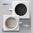 thumbnail image 5 of MoSundi Air Vent Duct Filter Pull-out HEPA Net HEPA Duct Air Filter For PVC Pipes PE Pipes And Aluminum Foil Tubes(160mm), 5 of 5