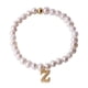 thumbnail image 1 of Pulseras Mujer de Perlas con Iniciales Oro 18k LuckyLy, Modelo Galia blanco UNITALLA, 1 of 6