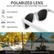 thumbnail image 4 of Gafas de sol Joopin Trendy Square Oversized Polarized UV400, 4 of 6