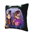 thumbnail image 3 of Funda de cojín decorativa universal suave de Gravity Falls para las cuatro estaciones, para sala de estar, sofá, cama, 3 of 8