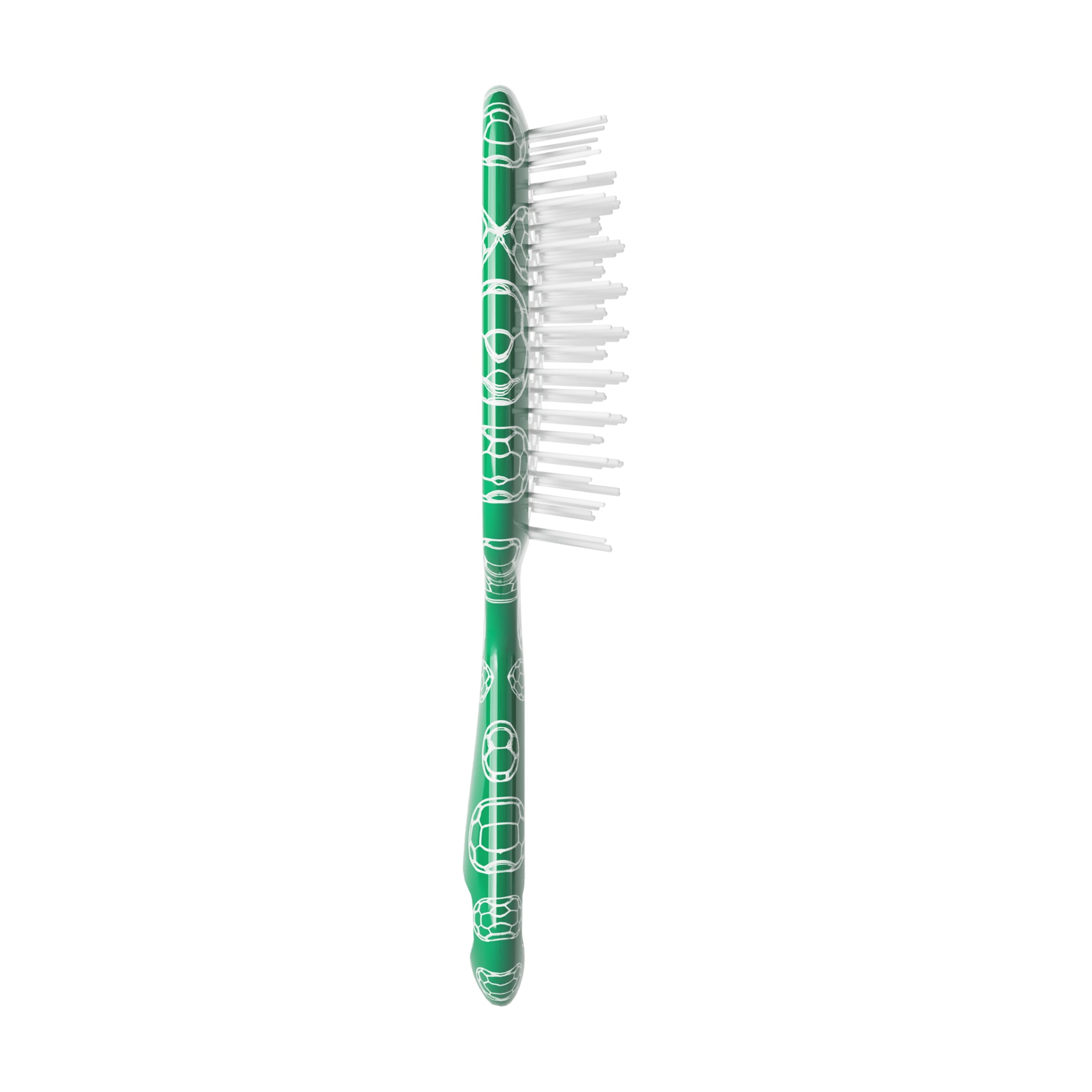 FHI Heat UNbrush Soccer Detangling Brush for All Hair Types, Green