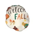 thumbnail image 2 of Easygdp Autumn In The Forest Shower Caps for Women, Double Waterproof Layers Shower Cap, Quick Drying Bath Hair Cap Reusable, 2 of 9