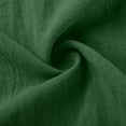 thumbnail image 4 of QATAINLAV Flowy Beach Pants for Women Summer Linen Wide Leg Lounge Pant Baggy Casual Elastic Waist Solid Palazzo Trousers with Pockets Green XL Mothers Day Gifts, 4 of 7