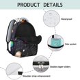 thumbnail image 2 of Sac à Dos pour Étudiants Cosmos Galaxie Espace Design pour Amateurs de Science-Fiction, Sangles Réglables, Sac d'École Durable et Confortable pour Étudiants, 2 of 6