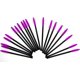thumbnail image 1 of 50 x Disposable Black Violet Silicone Mascara Brushes Eyelash Wands Extension Applicator, 1 of 1