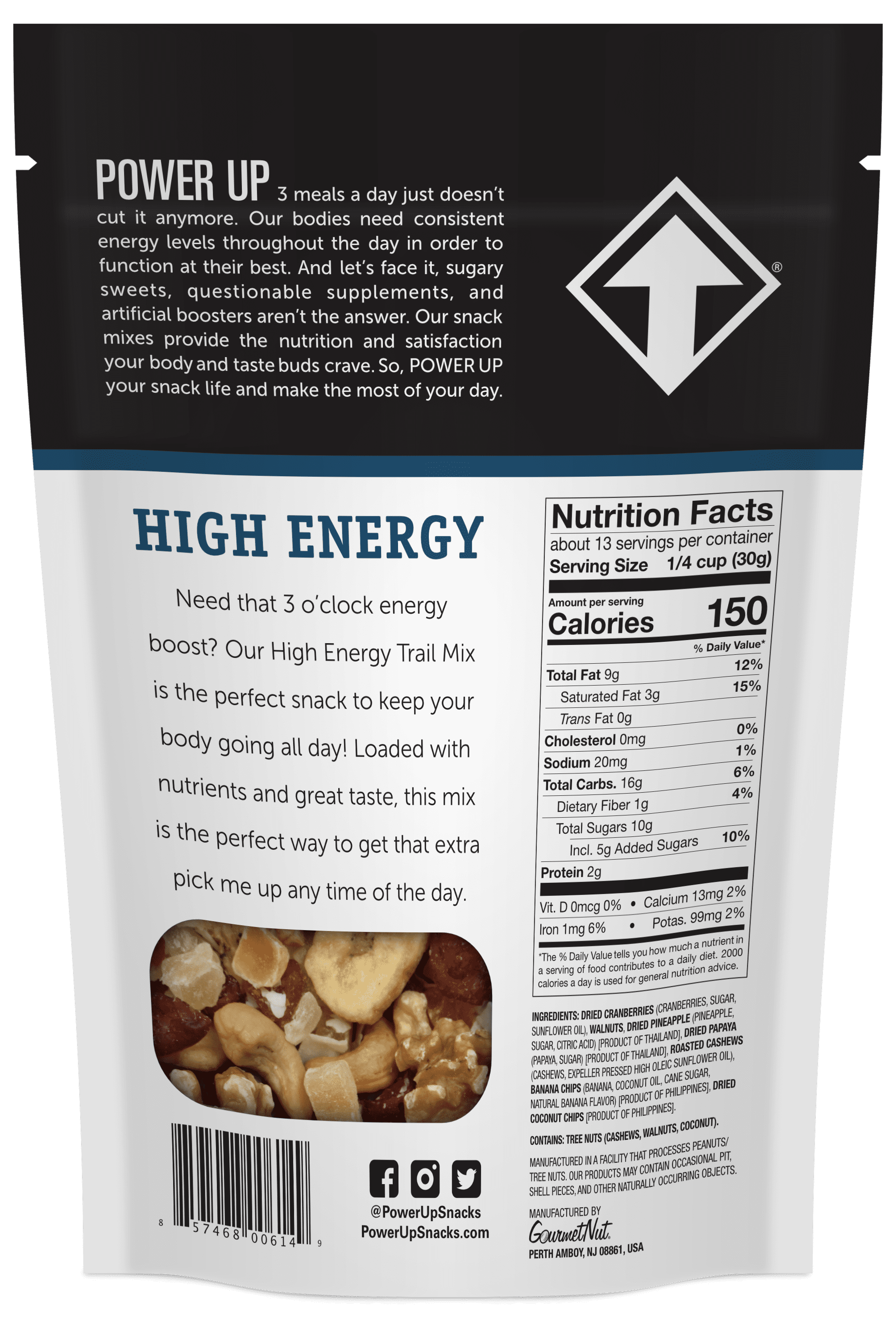 Power Up Premium Trail Mix High Energy edu.svet.gob.gt