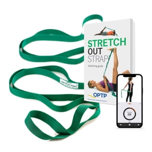 OPTP Stretch Out Strap with Exercise Book