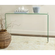 Safavieh Ambler Modern Glam Glass Console Table