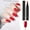 Red, variant on Kokovifyves Gel Nail Polish Step Gel Nail Polish Brush Pen DIY Nail Art Drawing Marker Pen Soak Ofef LED Nail Varnish Nail Design Tools 5ml