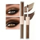 thumbnail image 1 of Sombra de ojos líquida MiaSarah, marrón oscuro, bronce mate, purpurina, 1 of 7