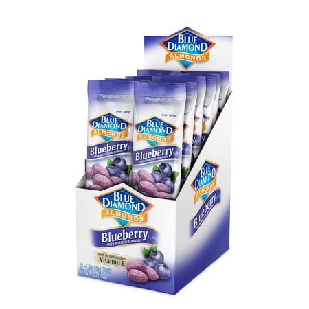 (Pack Of 24) Blue Diamond Almond Blueberry 1.5 Oz