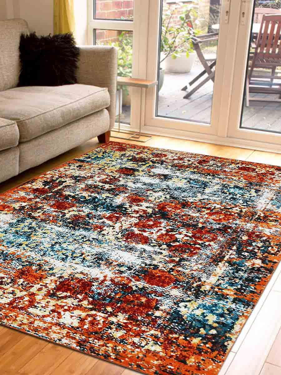 Rugsotic Carpets Machine Woven Heatset Polypropylene 5'x8' Area Rug