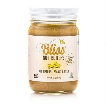 Bliss Nut-Butters All Natural Peanut Butter, 12 oz