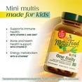 thumbnail image 5 of MegaFood Kids Mini Multivitamin - Zinc, Vitamins C, B & D3 - Vegetarian - 30 Servings, 5 of 10