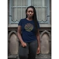 thumbnail image 2 of Don't Stop Smiling Groovy Style T-Shirt Women -Image by Shutterstock, Female x-Large, 2 of 4
