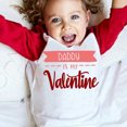 thumbnail image 2 of Otqutp Children Tops Kids Baby Valentine's Day Long Sleeve T Shirt Girls Boys Letter Heart Print Blouse Valentine Oversized Crewneck Tees(Red-b,12-18 Months), 2 of 5