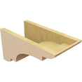 thumbnail image 5 of 8"W x 16"D x 8"H Wide New Brighton Rough Cedar Woodgrain TimberThane Corbel, Primed Tan, 5 of 6