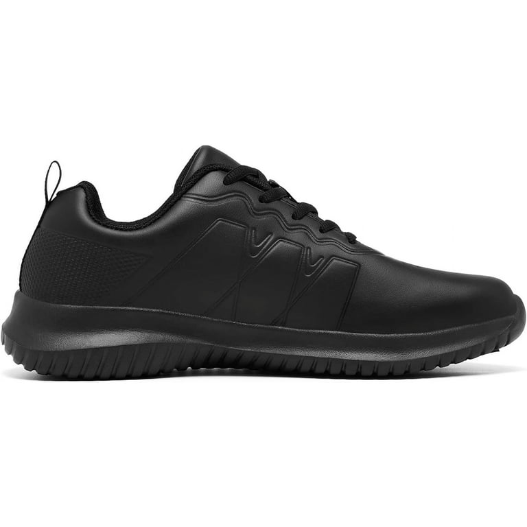 Non Slip Work Shoes for Men Waterproof Slip Resistant Food Service Restaurant Kitchen Chef Shoes Lightweight Comfort Walking Sneaker Casual Shoe Walmart
