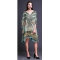 thumbnail image 3 of Phagun Bikini Caftan de Plage Cover up Femmes Midi Robe Courte Caftan-S-L, 3 of 6