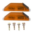 thumbnail image 2 of Solar Strobe Warning Light, LED Warning Lamp Energy Efficient PC ABS Waterproof  for Construction Red,Yellow, 2 of 7