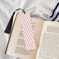 thumbnail image 4 of Kdxio Strawberry Print Metal Tassel Bookmarks,Perfect Gift for Art Lovers and Bookworms Metal Bookmarks for Women, 4 of 8