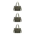 thumbnail image 3 of relayinert Womens Handbag - Tear-resistant Nylon Made With Multiple Carry Ways Shoulder Bag Green 3Set, 3 of 6